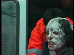 Cambodia: Phnom Penh: Son Sann, Turkey: Izmir/Istanbul/Ankara: Soldiers Storm 20 Prisons, Germany: Reutern/Genthin: BSE, USA: Wartfield/Mass.: Suspected Gunman News Clip