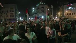 CLEAN : Demo condemns blistering hours long Israeli assault on Shejaiya News Clip