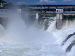 Hydro Power. Renewable Energy Stock Footage
