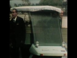 SYND 24 6 73 LEONID BREZHNEV MEETS SKYLAB ASTRONAUTS News Clip