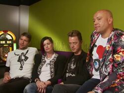 Aqua Interview Stock Footage