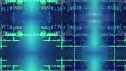 Digital Numbers Stock Footage