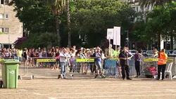 CLEAN : Israelis mark International Yoga Day in Tel Aviv News Clip