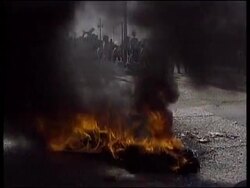 Haiti - Aristide Calls For UN To Maintain Peace News Clip