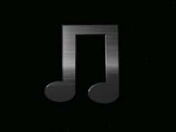 Musical Note Blast Stock Footage