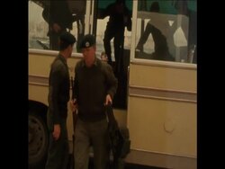 SYND 25-3-72 BRITISH TROOPS LEAVE MALTA News Clip