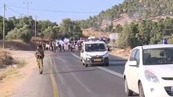 CLEAN : Settlers demonstrate in the occupied West Bank for more security News Clip