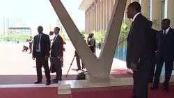 CLEAN : Ivory Coast: French ministers visit after beach attack (2) News Clip