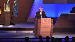FIFA President Sepp Blatter seeks support to be re-elected to another 4-year term News Clip