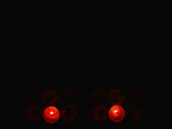 Candle Count Down Stock Footage