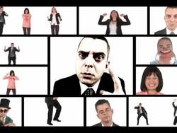 HD MONTAGE: Scolding Businessman Stock Footage