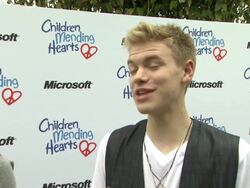 INTERVIEW: Kenton Duty on what brings him out at Children Mending Hearts 4th Annual Spring Benefit on 4/22/12 in Pacific Palisades, CA. Stock Footage