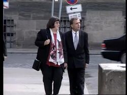 GERMANY: KURT BIEDENKOPF ARRIVES News Clip