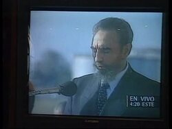 USA: INTERVIEW WITH FIDEL CASTRO'S SISTER JUANITA News Clip