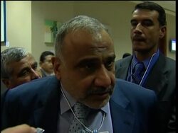 Iraqi Vice Pres, Palestinian negotiator Erekat comment at WEF meeting News Clip