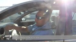 VOICED : Mexicano estadounidenses cruzan la frontera para votar News Clip