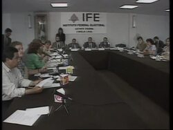 MEXICO: PRESIDENT ERNESTO ZEDILLO BALLOTS FOR ELECTION OF MAYOR News Clip