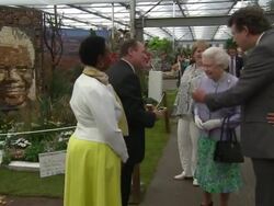 Queen Elizabeth II Views South Africa Exhibit News Clip