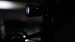 Movie Film projector Stock Footage
