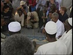 UN Secy Gen visits internally displaced camp News Clip