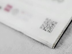 QR code reading Stock Footage