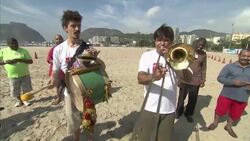 Various events one day ahead of the World Cup Instructional Video