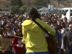 Matthew McConaughey at MaliBLUE Festival, Sponsored by Emergen-C and Surfrider Stock Footage