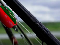 Fishing Tackle on March Stock Footage