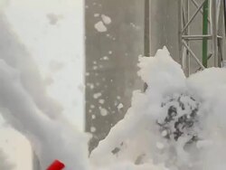 Concert Area With Machine Making Bubbles Stock Footage