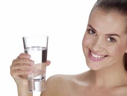 HD: Drinking Water Stock Footage