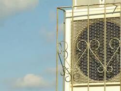 Air Condition Fan Stock Footage