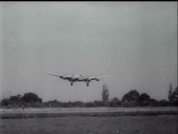 RAF GOODWILL PATH-FINDERS RETURN HOME News Clip