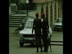 UPITN 30 11 71 REACTION TO ASSASSINATION News Clip