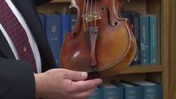 CLEAN : Priceless Stradivarius recovered after 35 years News Clip