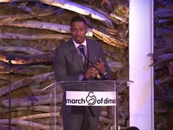 SPEECH: Nick Cannon at 7th Annual March of Dimes Celebration of Babies on 12/07/2012 in Beverly Hills, CA. Stock Footage