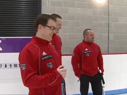 British Men's Curling Team News Clip