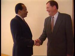 Rwanda/Zaire/South Africa-Refugees on road to Goma News Clip