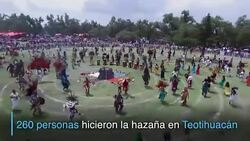 CLEAN : Mexico logra Guinness por danza ceremonial mas grande News Clip