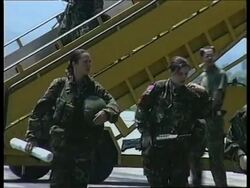 MACEDONIA: NATO/YUGOSLAV KOSOVO TALKS BREAK DOWN (2) News Clip