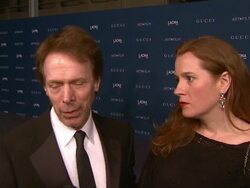 INTERVIEW - Jerry Bruckheimer on why he wanted to support LACMA at LACMA Hosts 2013 Art+Film Gala Honoring David Hockney And Martin Scorsese Presented By Gucci Stock Footage