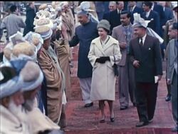 THE QUEEN SEES KHYBER PASS News Clip