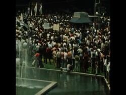 SYND 2-6-73 PRO-GREEK REPUBLIC DEMONSTRATION IN ATHENS SQUARE Instructional Video