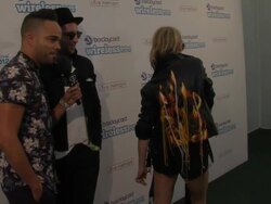 Metric at Wireless Festival 2012 on July 06, 2012 in London, England (Footage by WireImage Video/Getty Images) Stock Footage