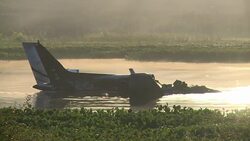 VOICED : Uruguay: 10 muertos en accidente de avion News Clip