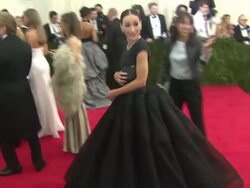 Maggie Q - 'Charles James: Beyond Fashion' Costume Institute Gala - Arrivals Stock Footage