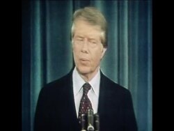 SYND 13 5 77 PRESIDENT CARTER HOLDS PRESS CONFERENCE News Clip