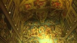 CLEAN : Sistine Chapel takes a trip to Mexico News Clip