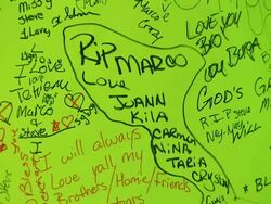 Memorial to roadside shooting victim News Clip