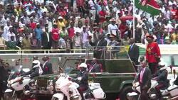 CLEAN : Uhuru Kenyatta sworn in as Kenya News Clip