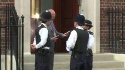 CLEAN : Britains Kate goes into labour News Clip